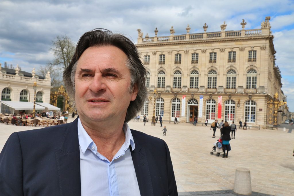 Pascal Thiébaut place Stanislas à Nancy